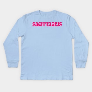 Sagittarius Kids Long Sleeve T-Shirt